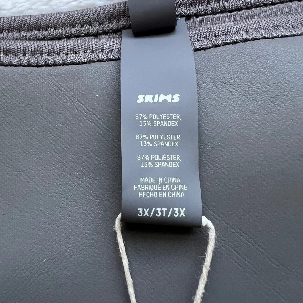 SKIMS rubberized scuba